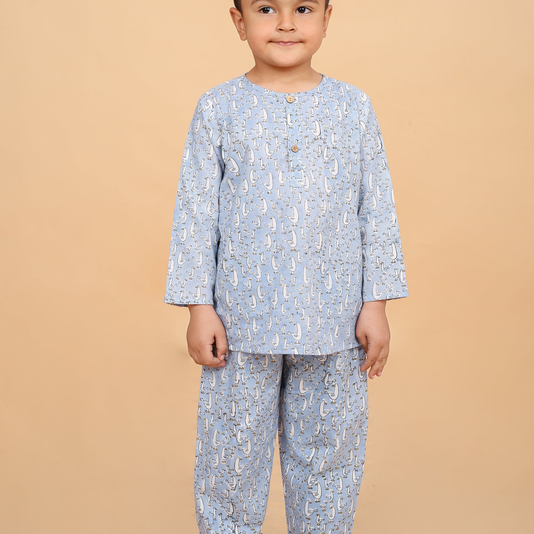 Duck Printed Night Suit