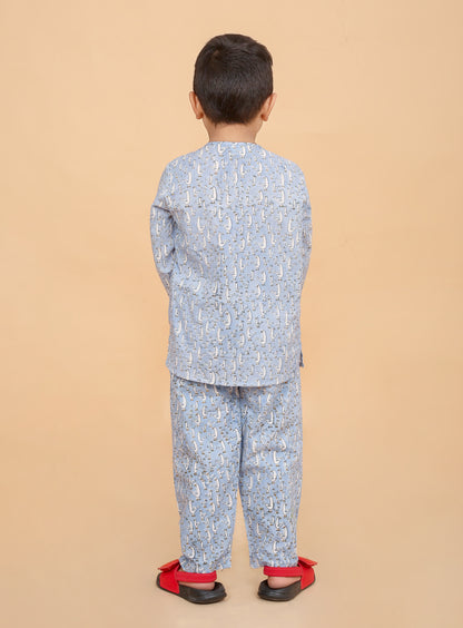 Duck Printed Night Suit