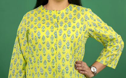 Lime Green Co-ord Set forWomen