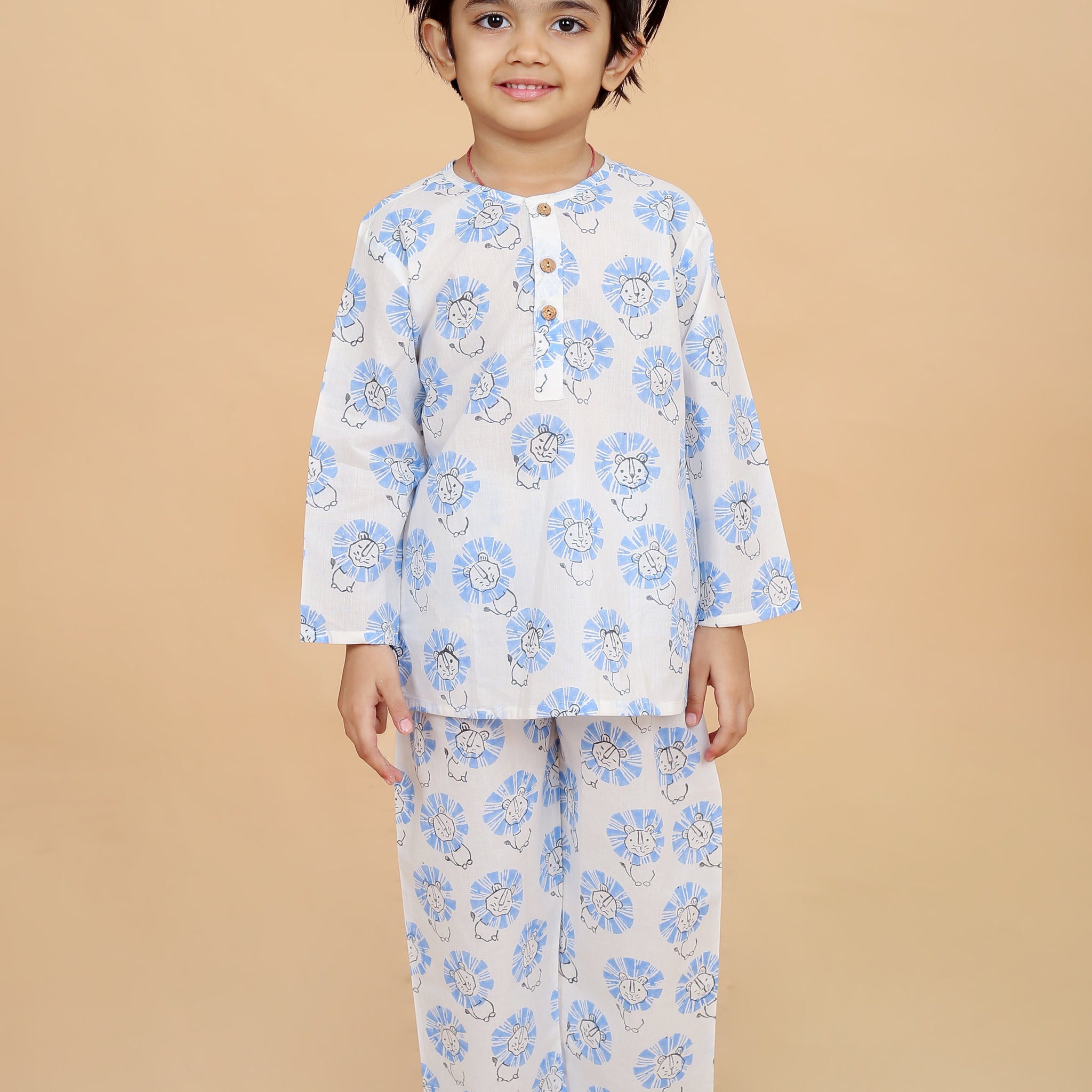 Blue Lion Night Suit Unisex