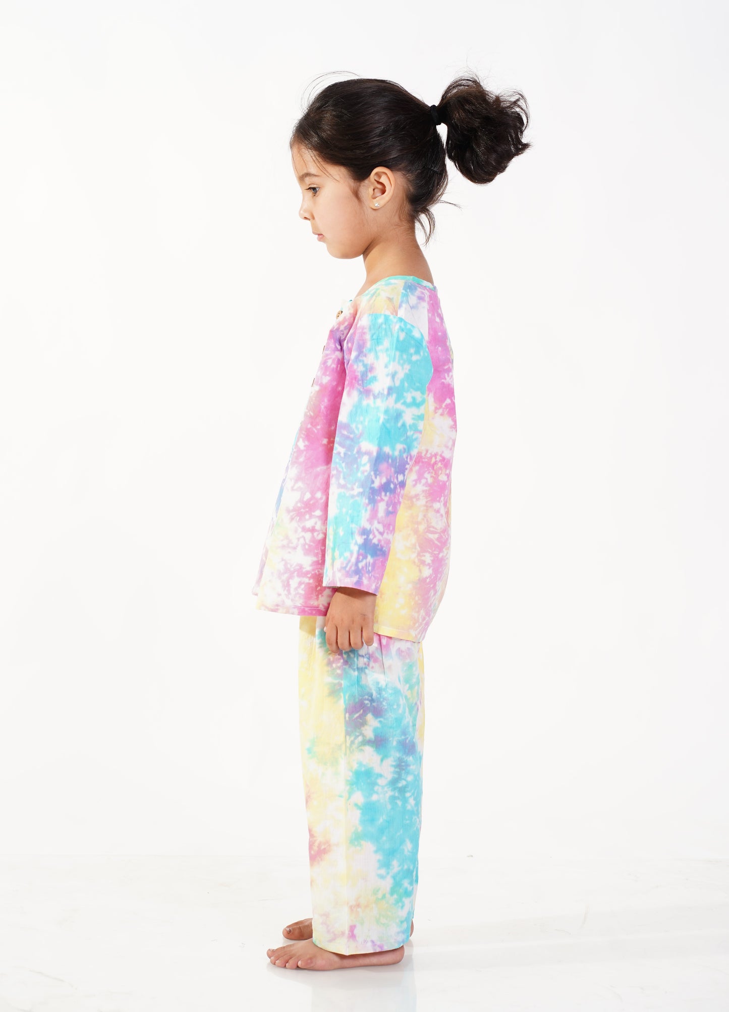 Multi Tie An Dye Night Suit