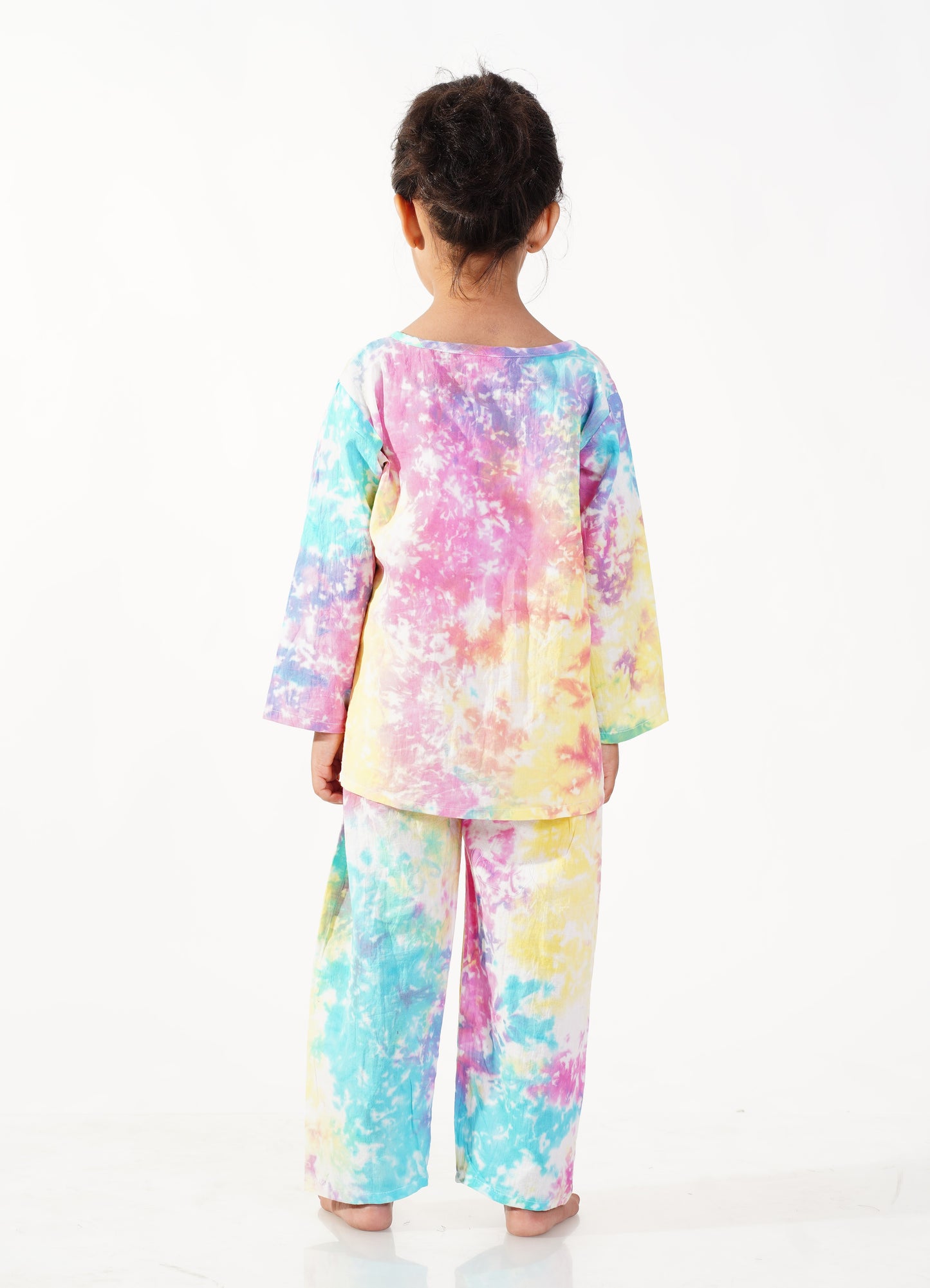 Multi Tie An Dye Night Suit