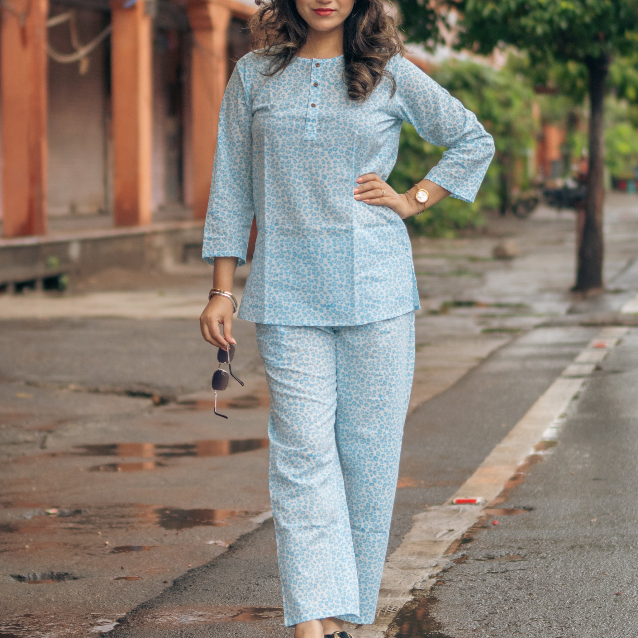 Leopard Printed Lounge Wear for Women