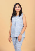  Mother child duck print twinning co-ord set - side view