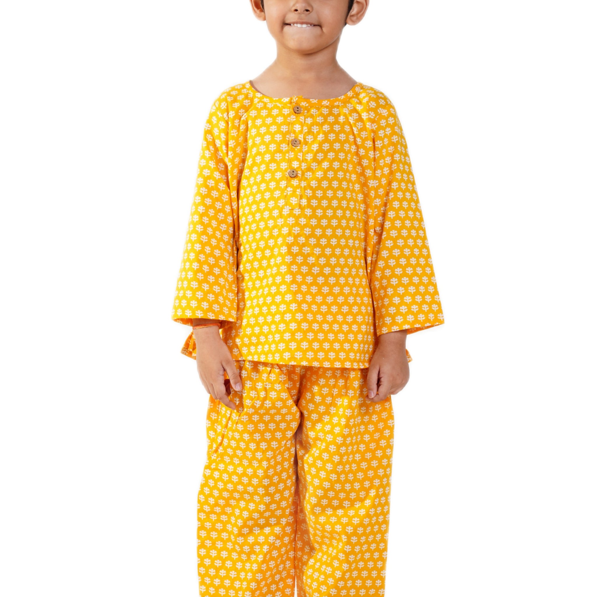 Mustard booti Night Suit