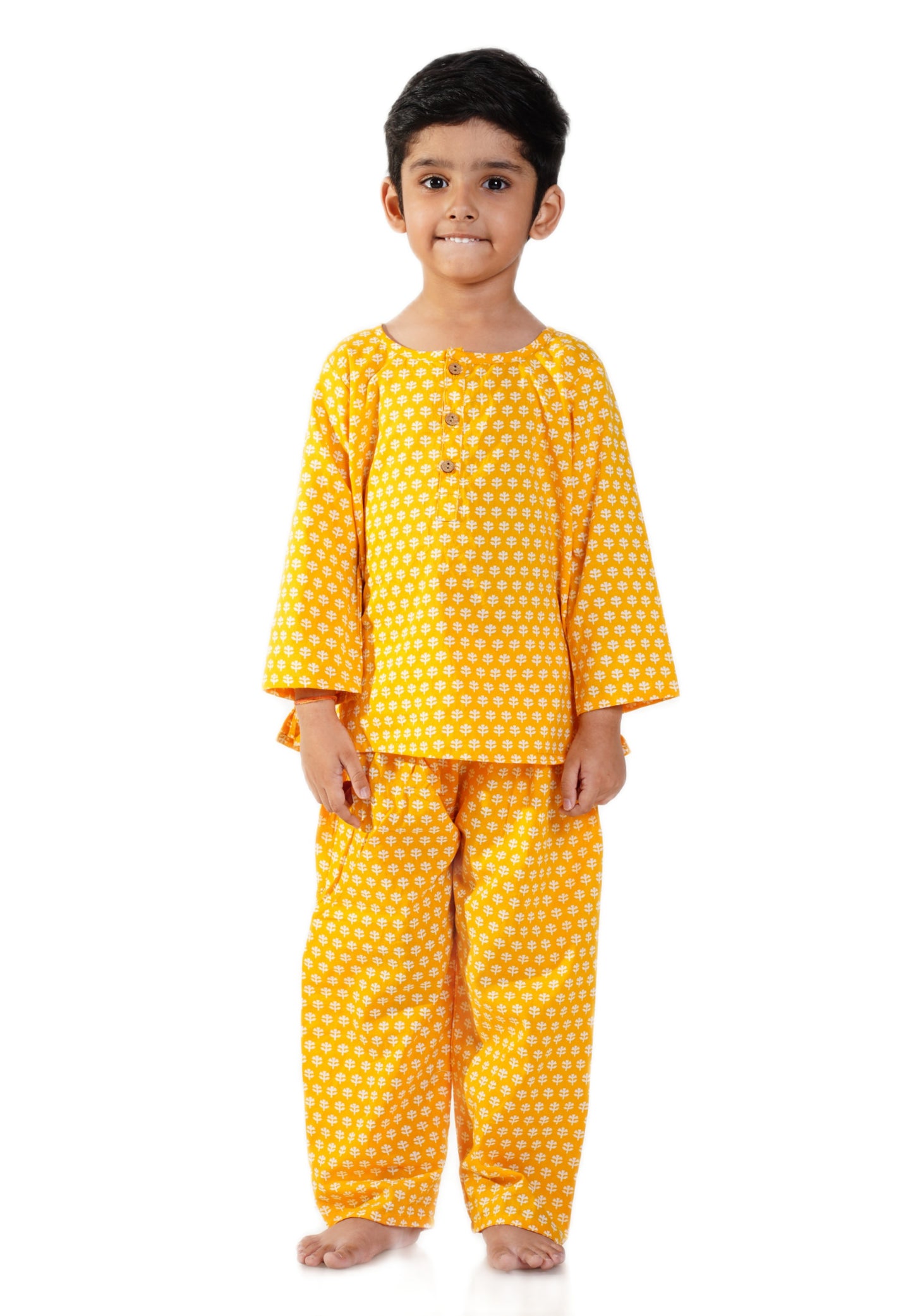 Mustard booti Night Suit