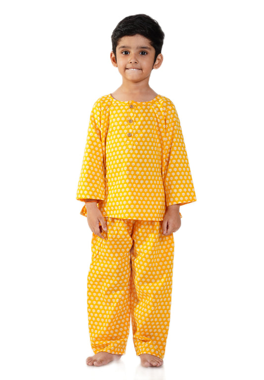 Mustard booti Night Suit