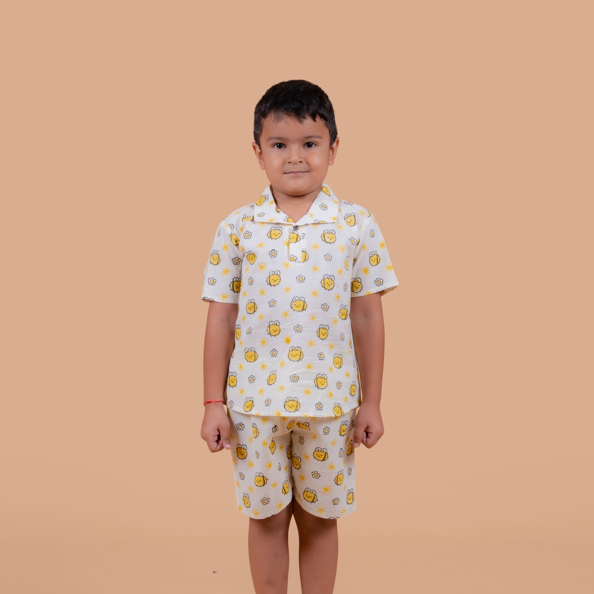 Honey Bee Shorts and Top set for Boys