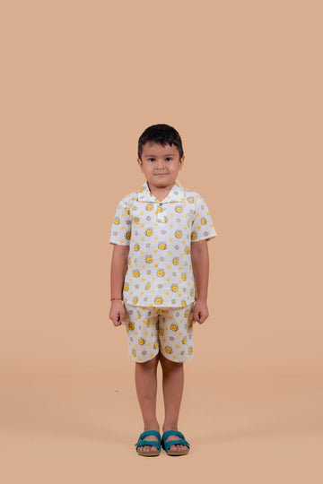 Honey Bee Shorts and Top set for Boys