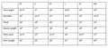 measurement chart for women