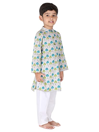 Punjabi kurta pajama for kids sales