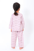 pure cotton fish print nightsuit for kids