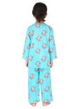 pure cotton unicorn print nightsuit for kids